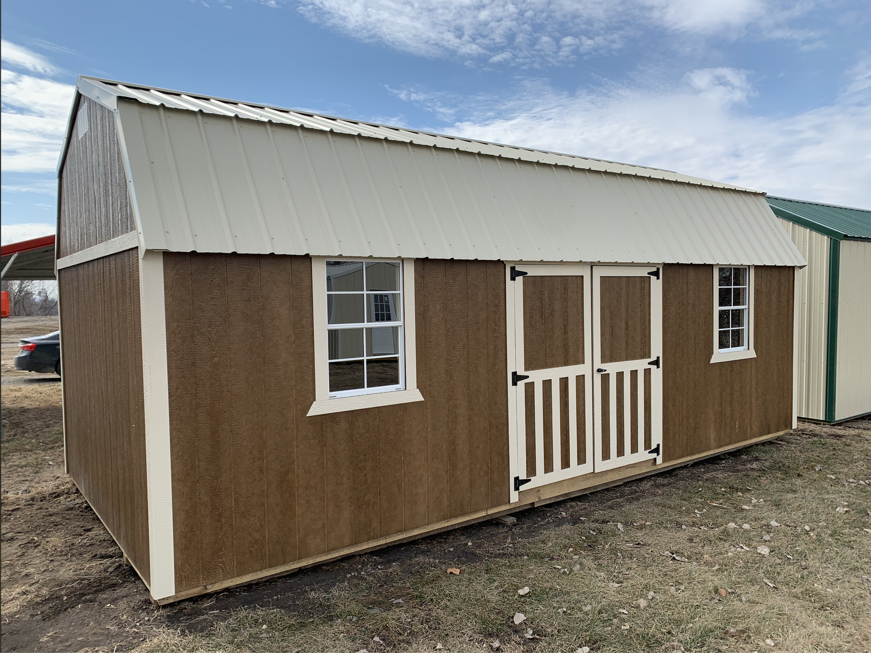 Side Lofted Barn Backyard st. Joseph MO