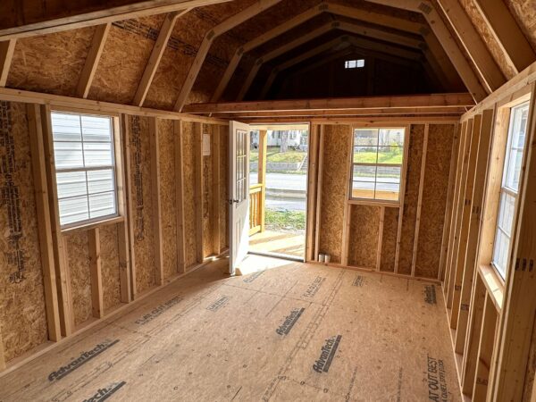 10x16 Side Lofted Barn - Image 3
