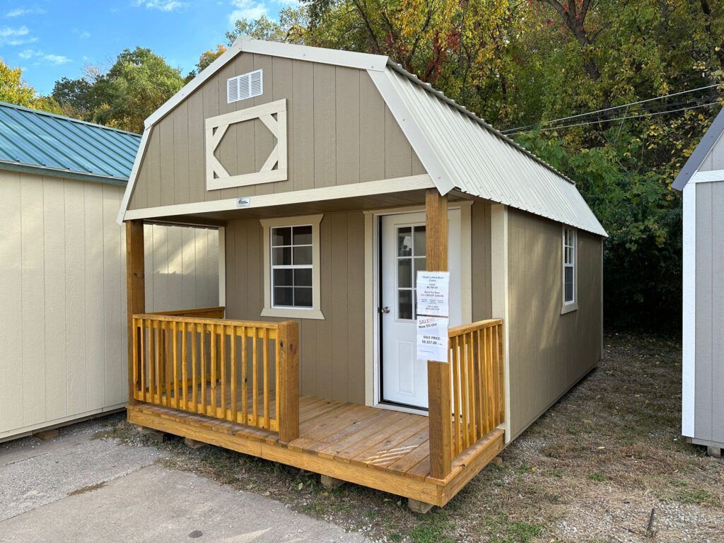 12x20 Lofted Barn Cabin $8,765.00-2