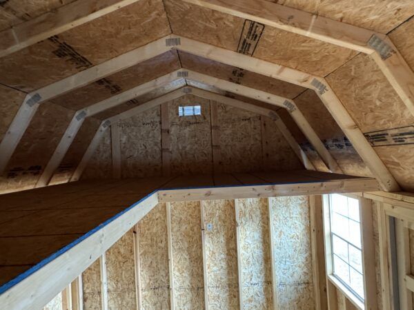 10x14 Side Lofted Barn - Image 3