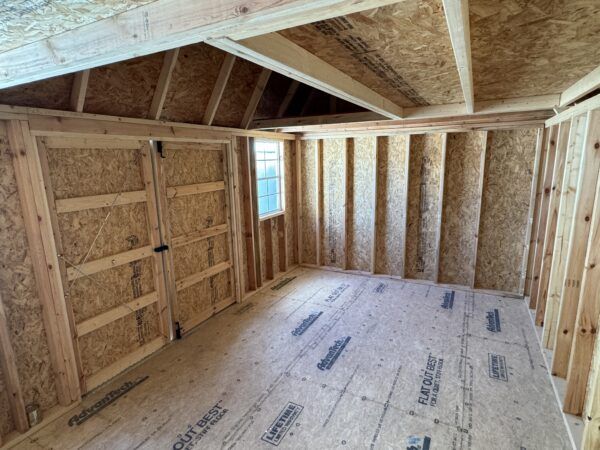 10x16 Side Lofted Barn - Image 6