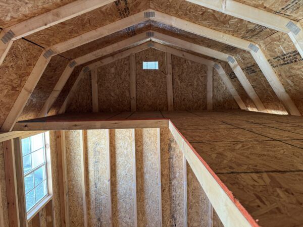 10x16 Side Lofted Barn - Image 2