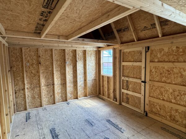 10x14 Side Lofted Barn - Image 2