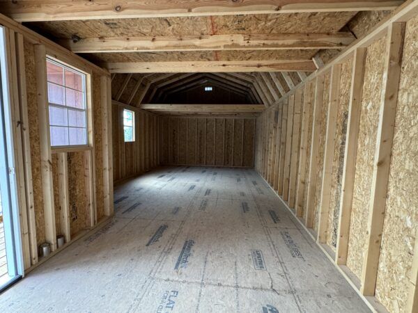 14x32 Side Lofted Barn Cabin - Image 3