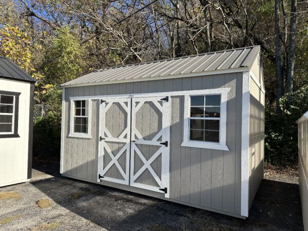 10x16 Side Lofted Utility