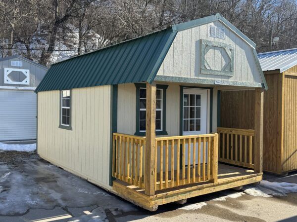 Lofted Barn Cabin in Missouri Portable building