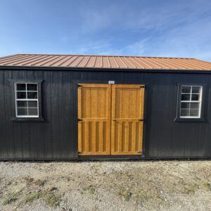 Side Lofted Utility Sheds in Missouri
