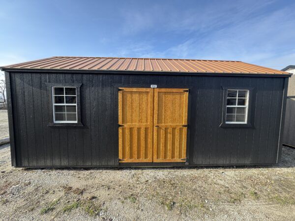 Side Lofted Utility Sheds in Missouri