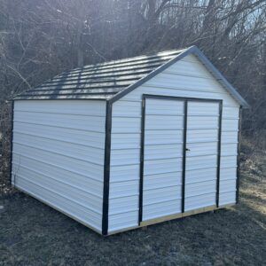 Value Shed 29 Gauge Steel White & Black