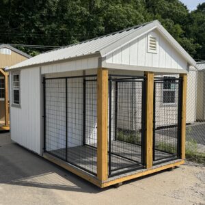 Dog Kennel White