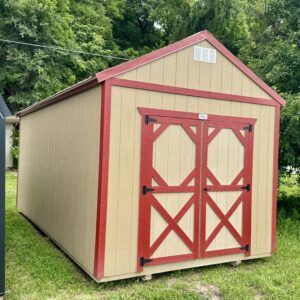 Lofted Utility Shed